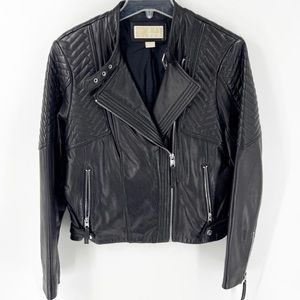 Leather moto